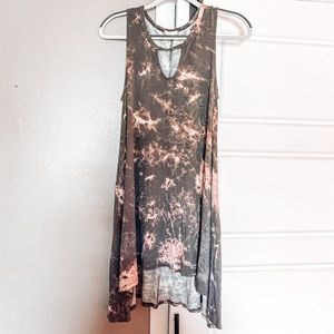 Boutique tie dye dress